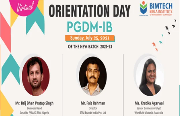 Orientation Day of Batch 2021-23
