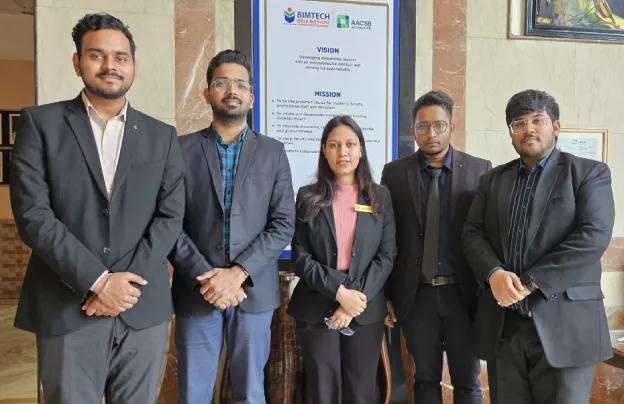 BIMTECH PGDM Team qualifies for International Summit Rounds – Hult Prize 2024