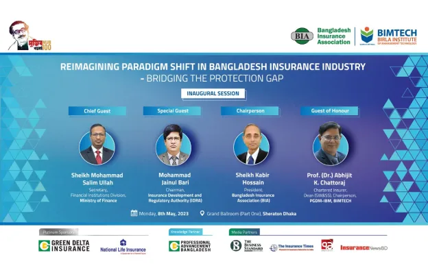 Prof. (Dr.) Abhijit Chattoraj, Prof. Pratik Priyadarshi and Prof. Manoj Pandey invited in Conference on “Reimagining Paradigm Shift in Bangladesh Insurance Industry – Bridging the Protection Gap”